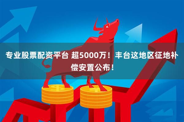专业股票配资平台 超5000万！丰台这地区征地补偿安置公布！